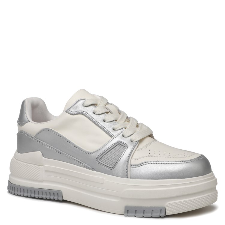 

Кеды женские Tendance MJ-910-01 серебристые 38 EU, Серебристый, MJ-910-01