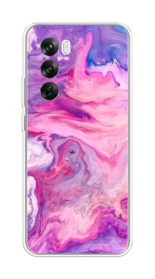 

Чехол на Oppo Reno 12 "Нежно-розовая абстракция", Розовый, 2517450-1