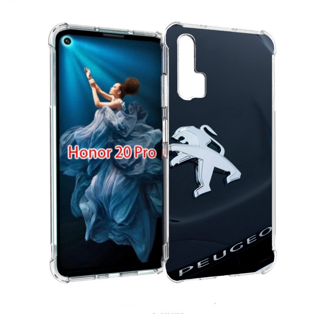 

Чехол бампер MyPads пежо peugeot 2 для Honor 20 Pro противоударный, Прозрачный, Tocco