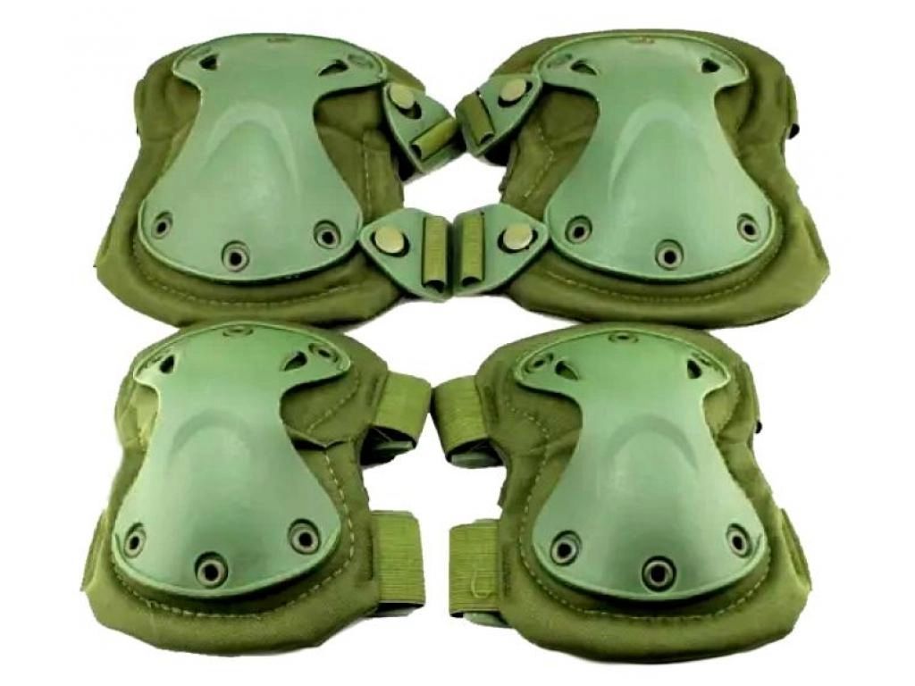 Комплект наколенники-налокотники WoSport Tactical - Takpad Protective Gear (OD)