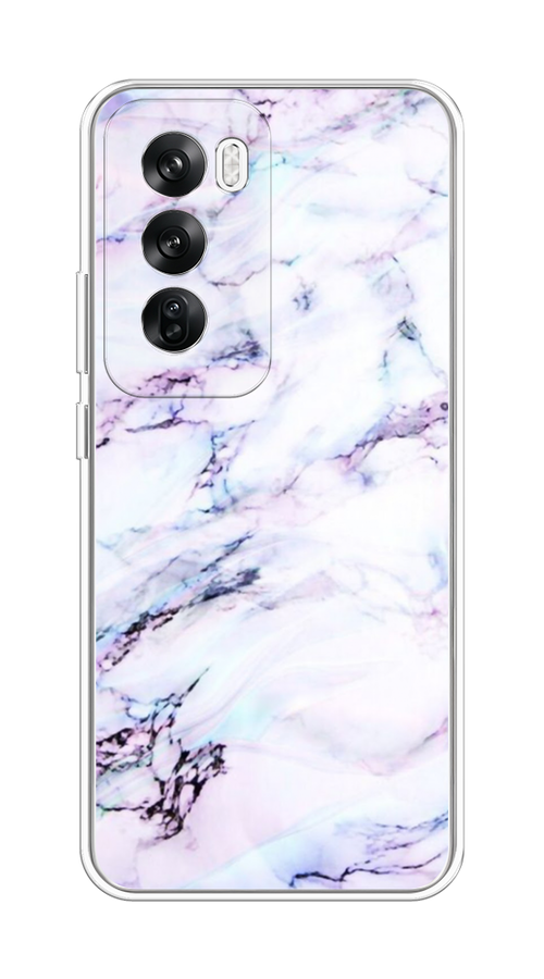 

Чехол на Oppo Reno 12 "Радужный мрамор", Серый;фиолетовый, 2517450-1