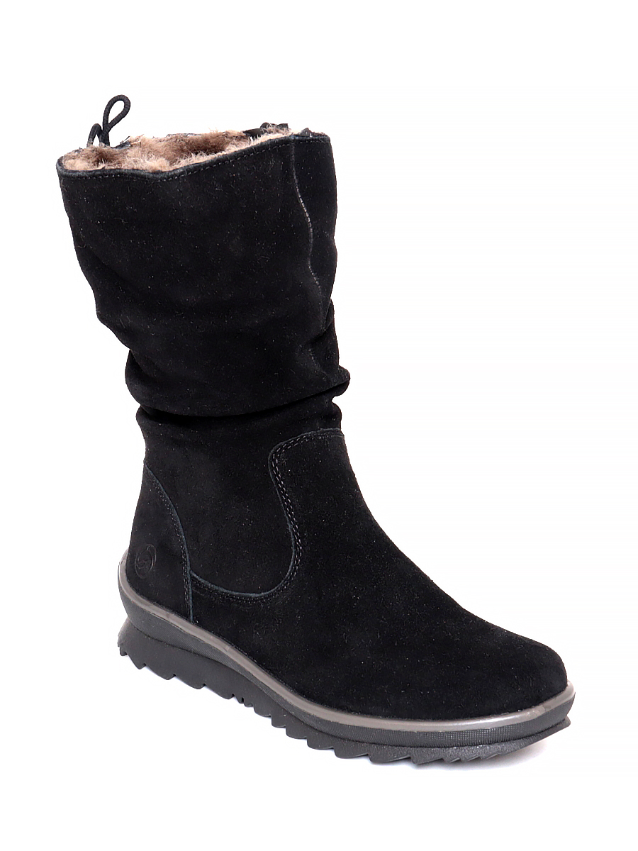 

Полусапоги женские REMONTE R8471 черные 37 RU, Черный, R8471-02