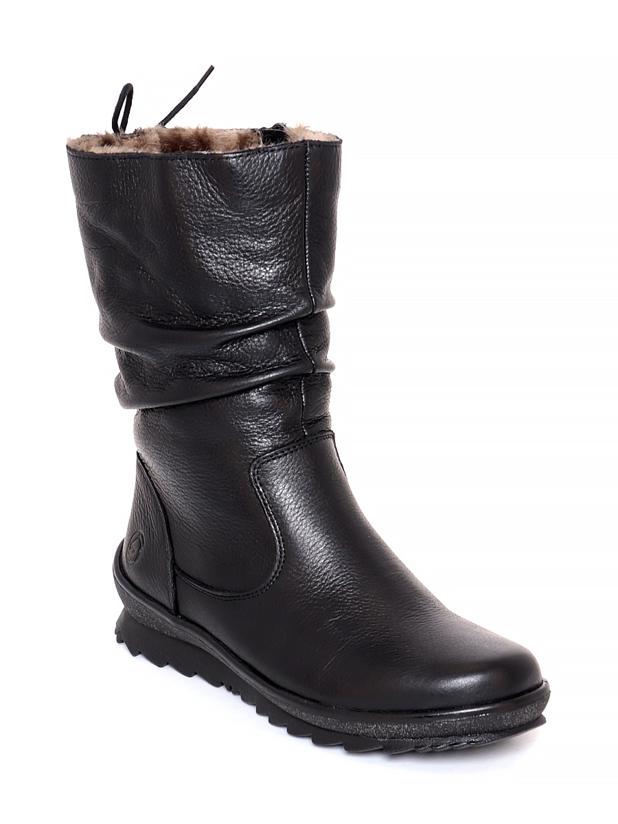 

Полусапоги женские REMONTE R8471 черные 39 RU, Черный, R8471-01