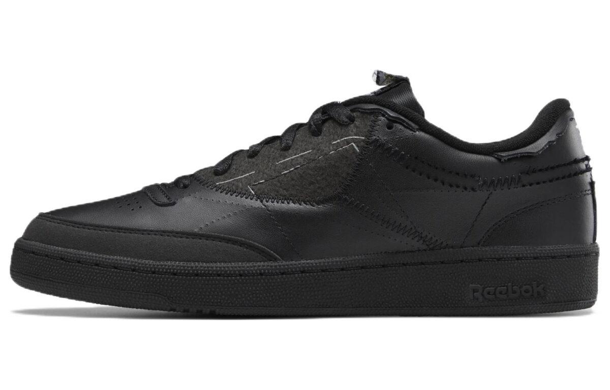 

Кеды унисекс Reebok Maison Margiela x Club C Memory Of черные 40 EU, Черный, Maison Margiela x Club C Memory Of
