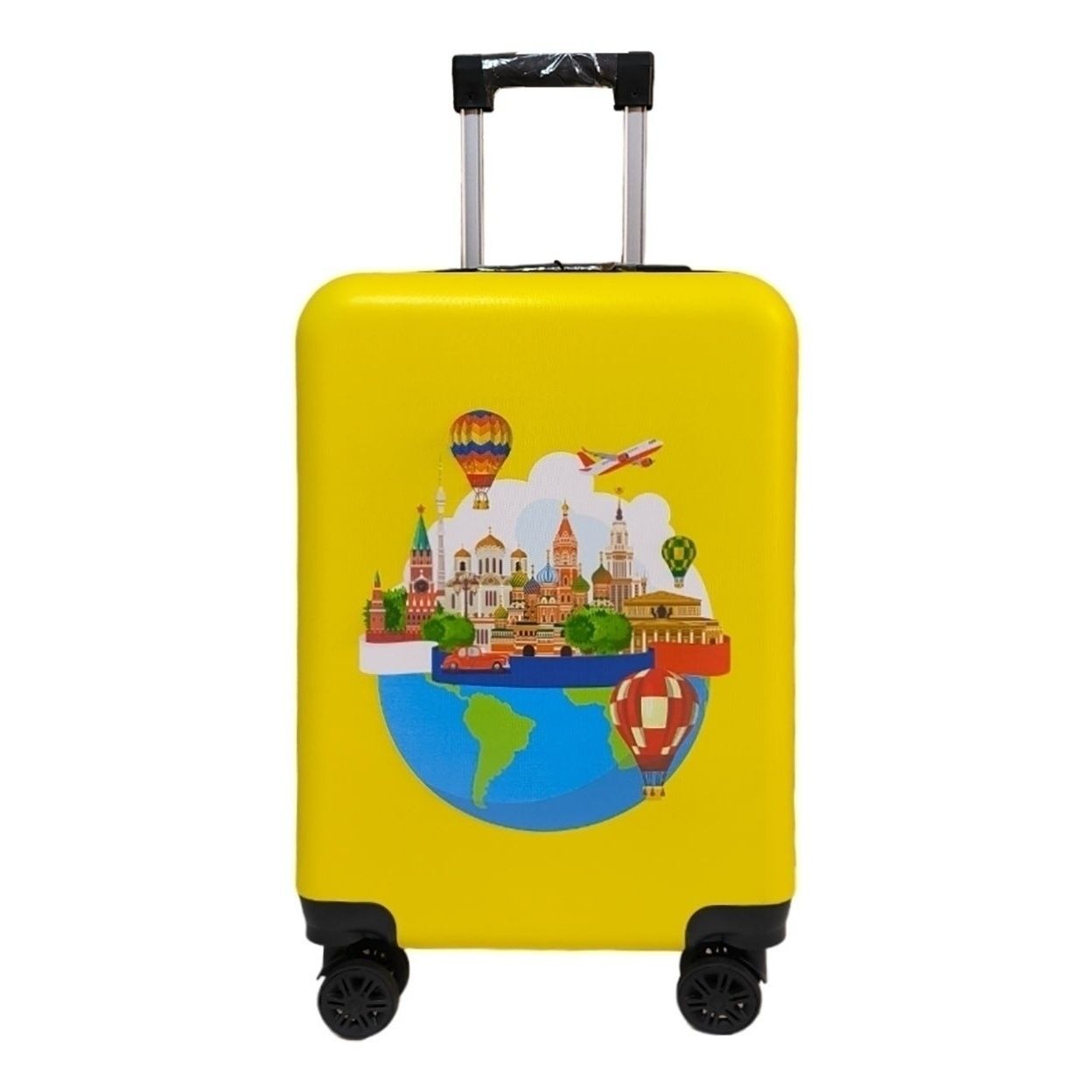 Чемодан детский Lats Москва желтый S 5699₽