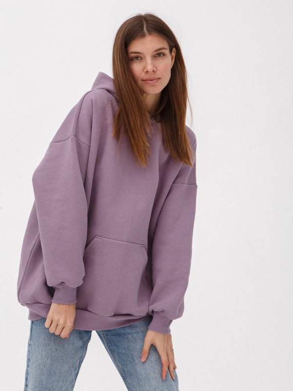 

Худи женское People In 43329 фиолетовое M-XL(EU), Фиолетовый, 43329