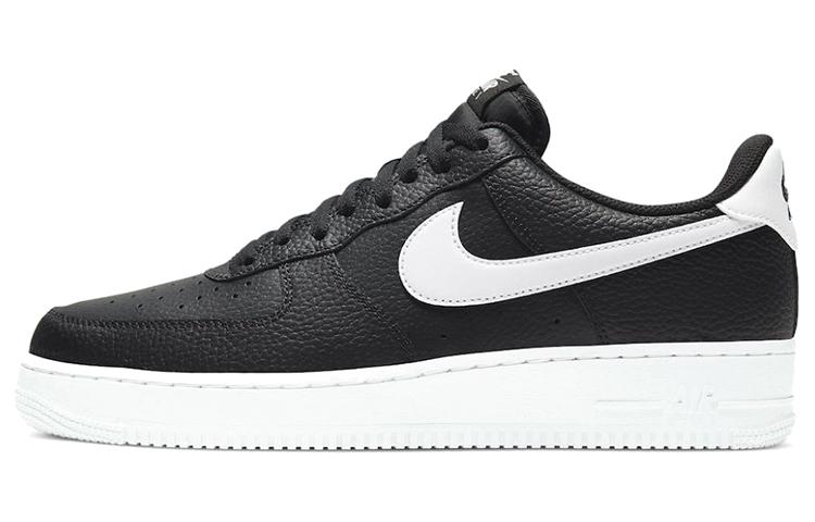 

Кеды унисекс Nike Air Force 1 Black and White черные 48.5 EU, Черный, Air Force 1 Black and White