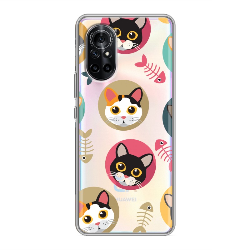 

Прозрачный чехолдля Huawei Nova 8, 79775