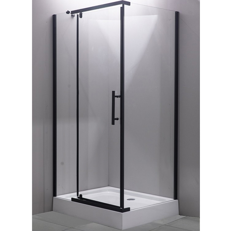 

Душевой угол Esbano ESR-7190B 100x80 ESUGR7190B стекло прозрачное, профиль черный