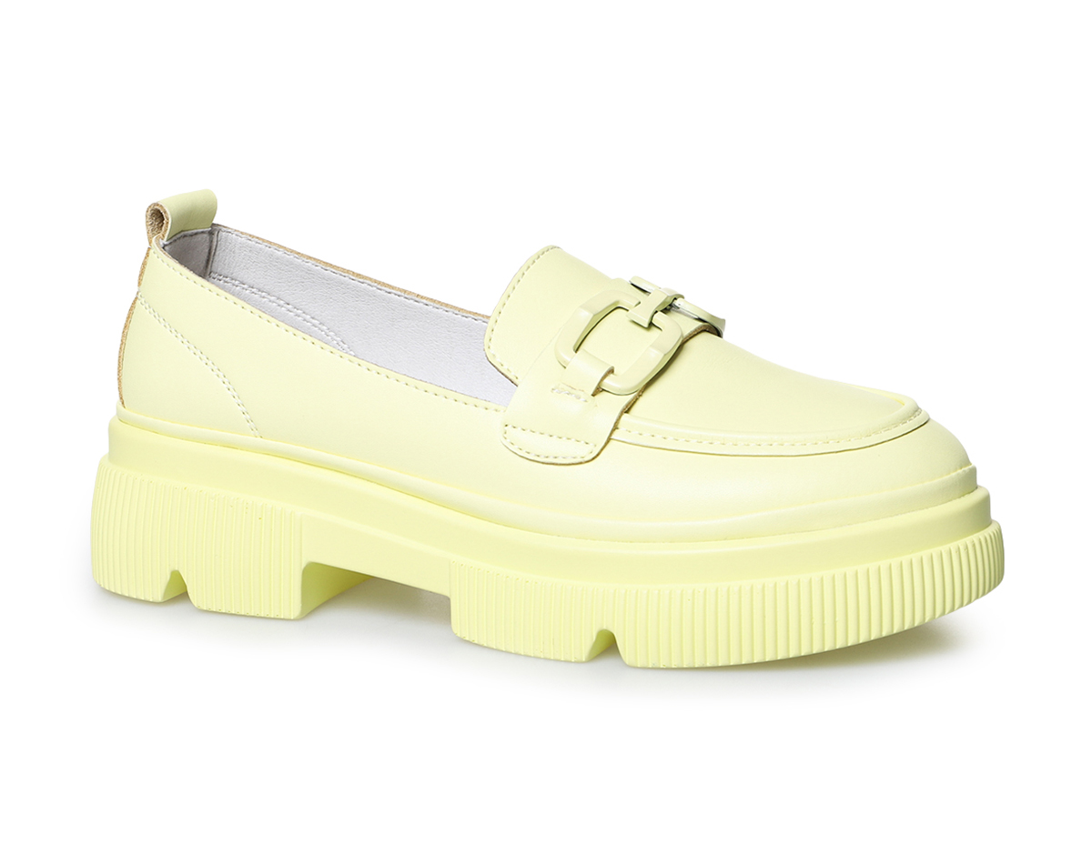 

Лоферы женские El Tempo RT023_01_14_SK желтые 38 RU, Желтый, RT023_01