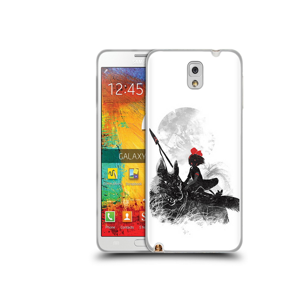 

Чехол MyPads Tocco для Samsung Galaxy Note 3 мононоке, Прозрачный, Tocco
