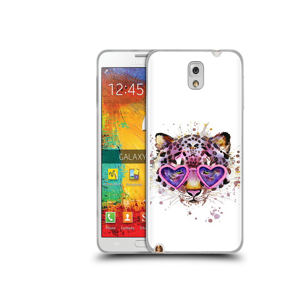 Чехол MyPads Tocco для Samsung Galaxy Note 3 модный леопард