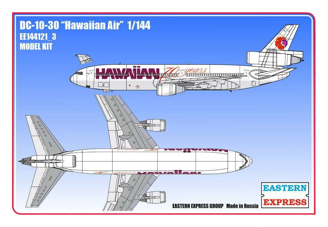 

ЕЕ144121_3 Авиалайнер DC-10-30 Hawaiian Air