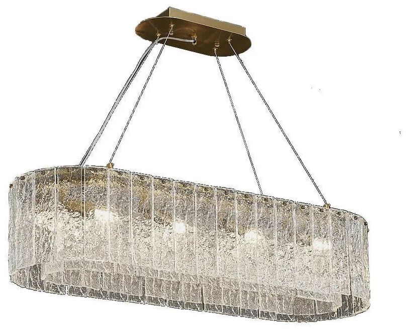 

Подвесной светильник Newport 10820/90 brass oval М0064784