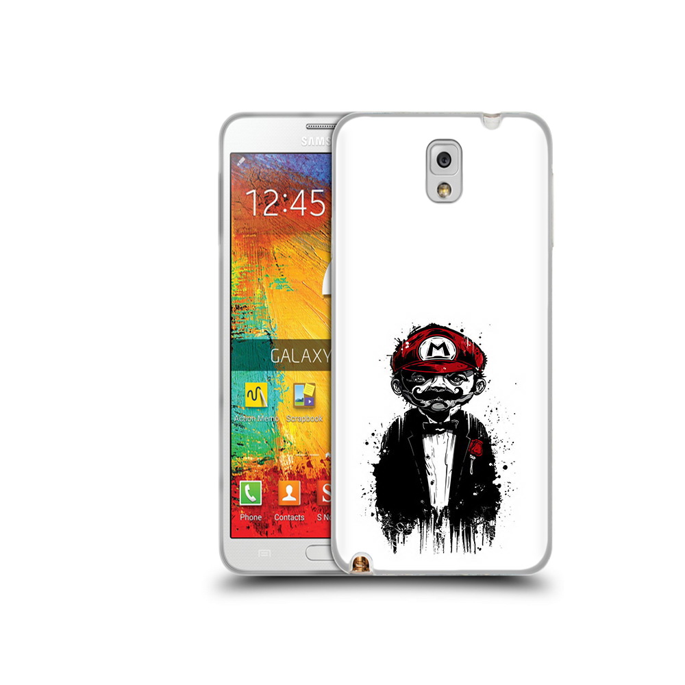 

Чехол MyPads Tocco для Samsung Galaxy Note 3 марио, Прозрачный, Tocco