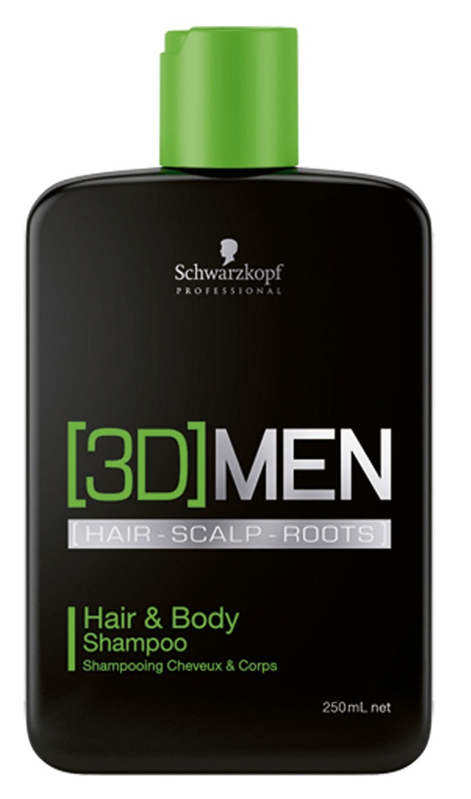 фото Шампунь schwarzkopf professional 3d men 250 мл