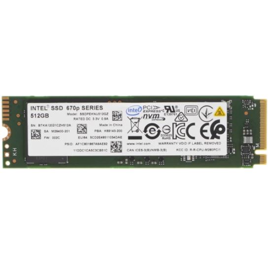 фото Ssd диск intel 512 гб (ssdpeknu512gz)