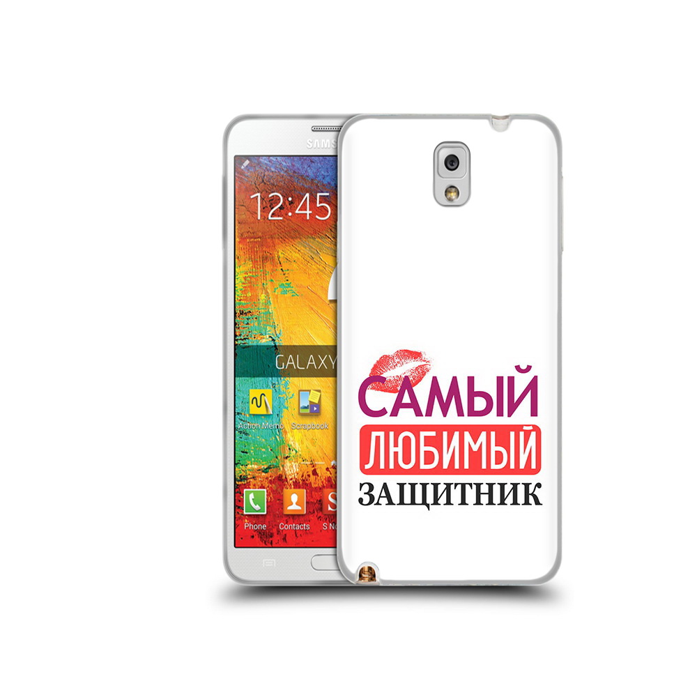 

Чехол MyPads Tocco для Samsung Galaxy Note 3 любимый защитник, Прозрачный, Tocco