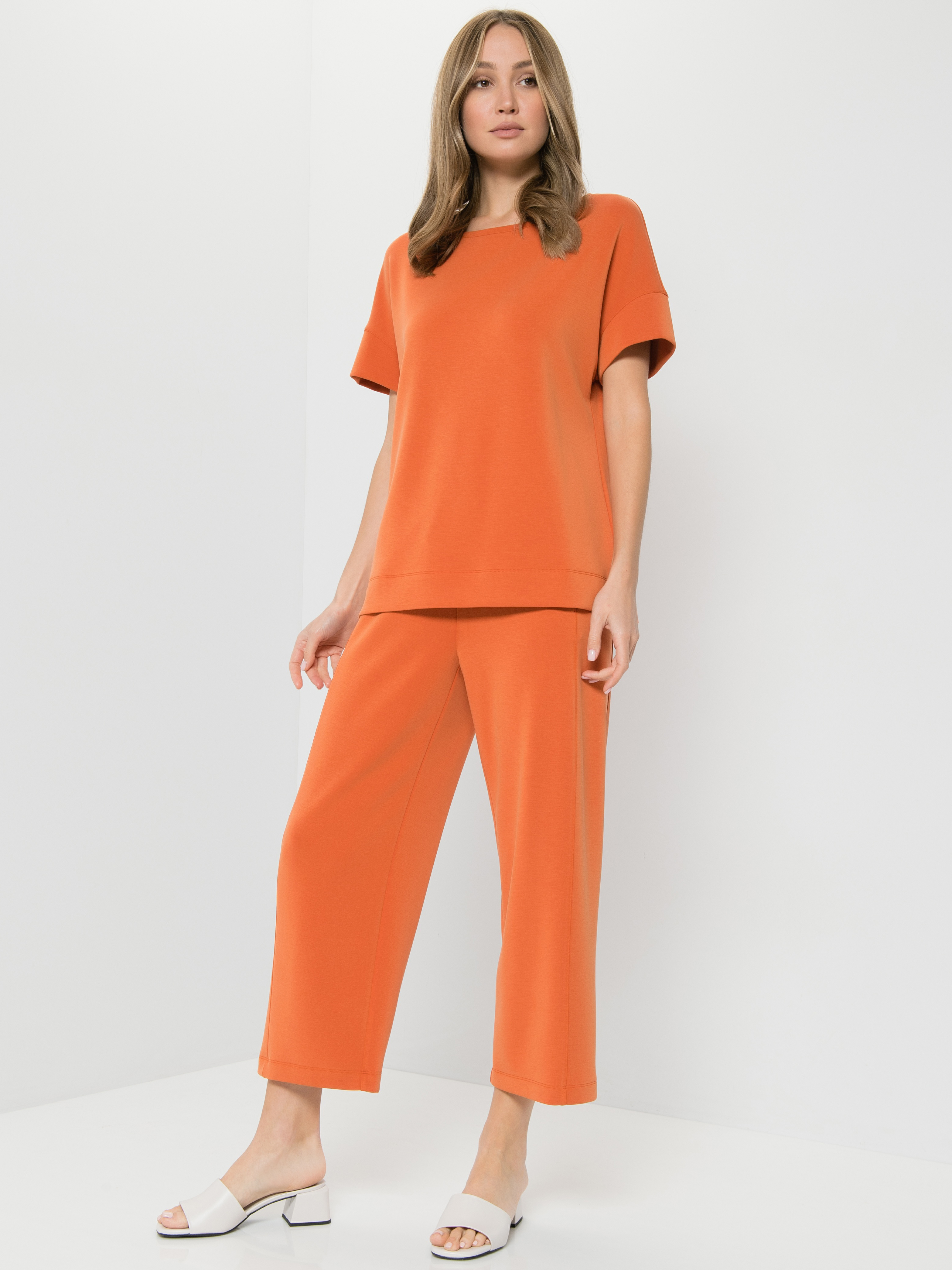 

Брюки женские Gerry Weber 622890-44043-60694 оранжевые 46, 622890-44043-60694