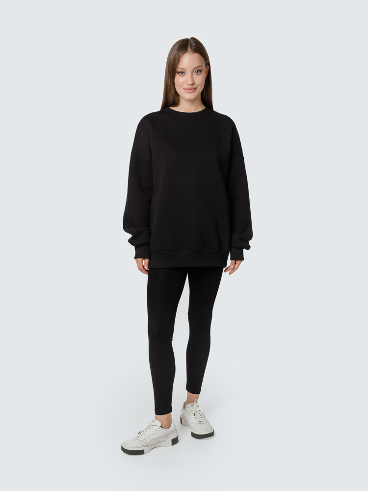 

Свитшот женский Konwa 044 черный 44 RU, 044