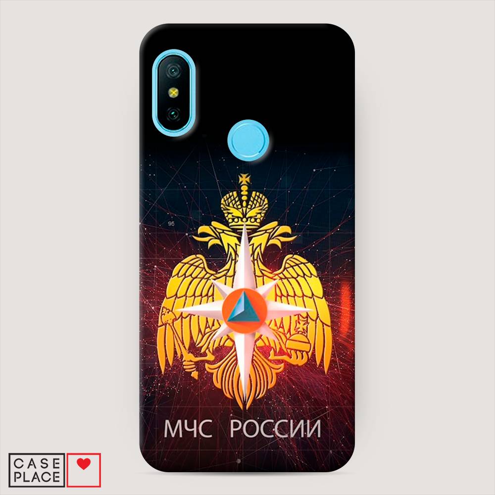 

Пластиковый чехол "МЧС России" на Xiaomi Redmi 6 Plus, 33920-4