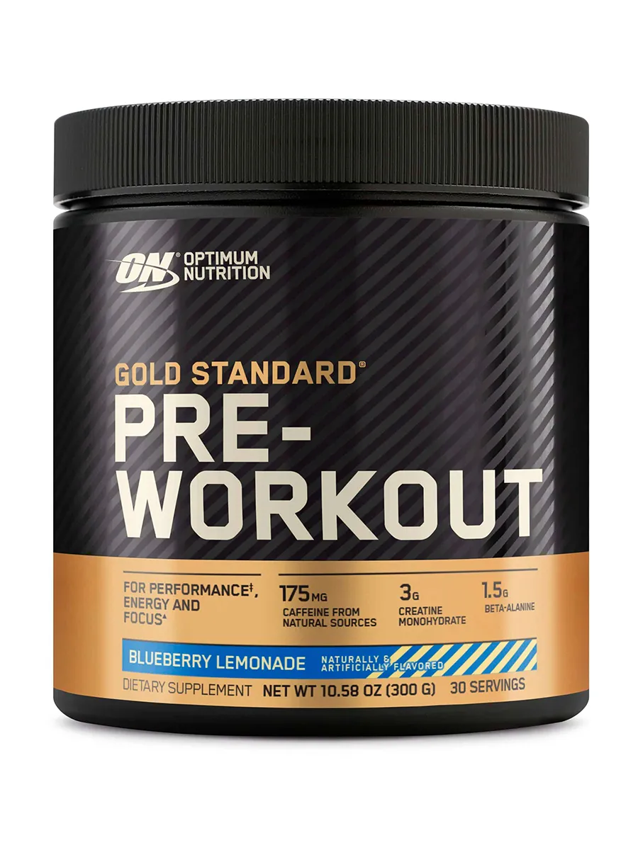 Optimum Nutrition Gold Standart Pre-Workout 300 г (вкус: голубика)