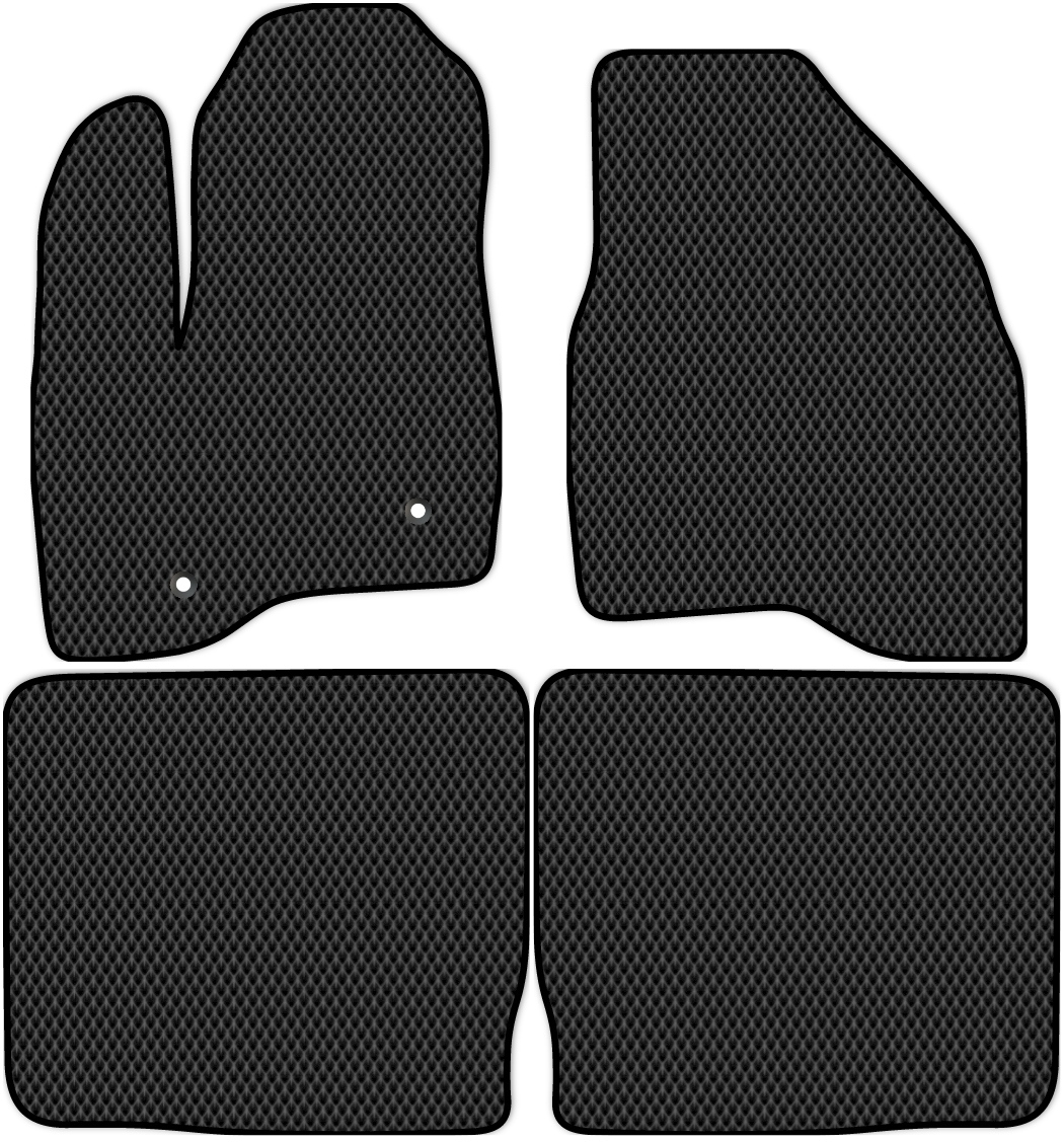 

Коврики ЭВА в салон для Ford Explorer 5 (U502) 2010 - 2018, 4 шт. черный, 2118-S4YL-H