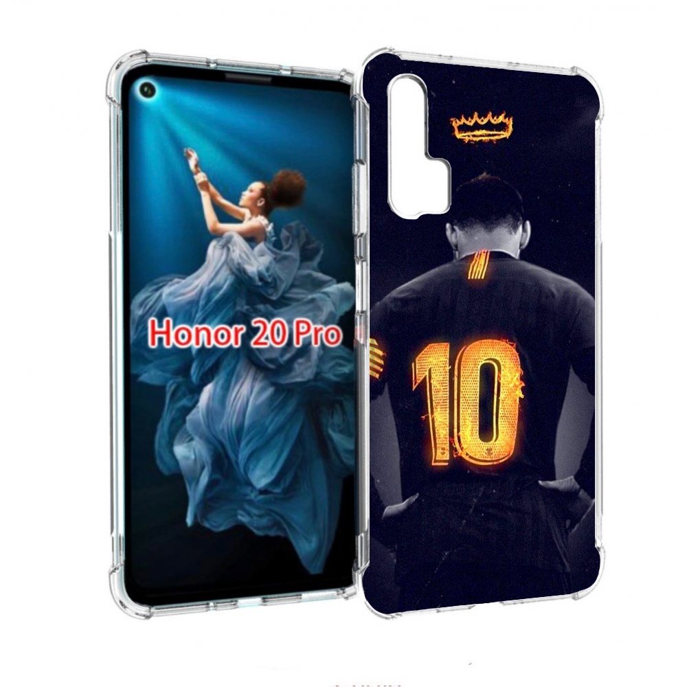 

Чехол бампер MyPads номер-10 для Honor 20 Pro противоударный, Прозрачный, Tocco