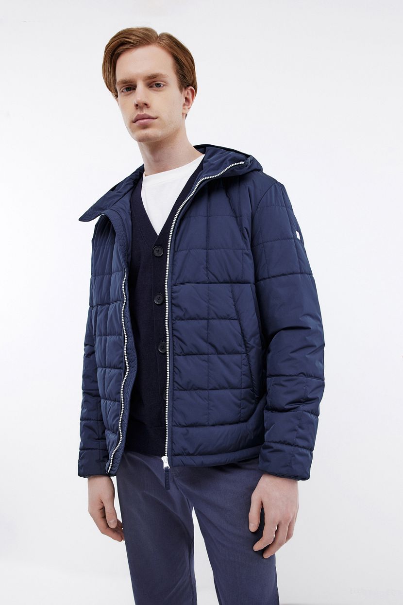 

Куртка мужская Baon B5324003 синяя XXL, Синий, B5324003