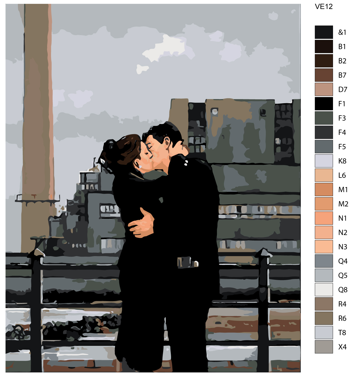 

Картина по номерам, "Живопись по номерам", 60х 75, VE12, VE12