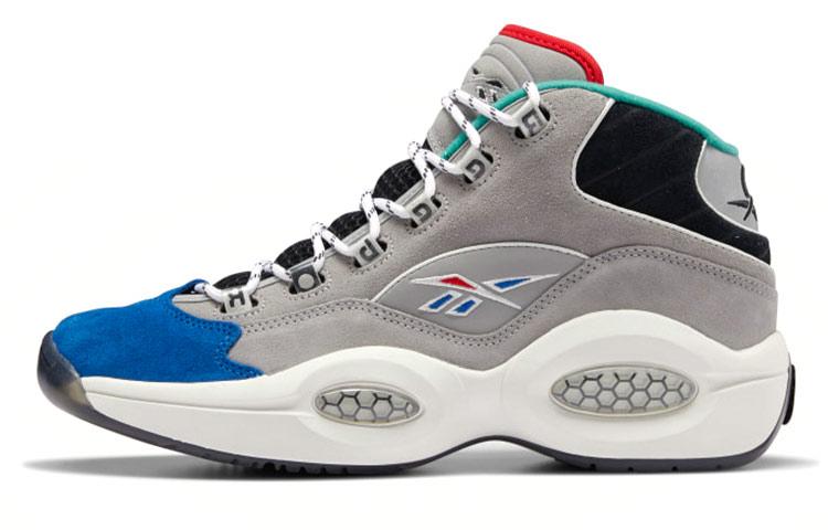 

Кроссовки унисекс Reebok Question Draft Night серые 40.5 EU, Серый, Question Draft Night