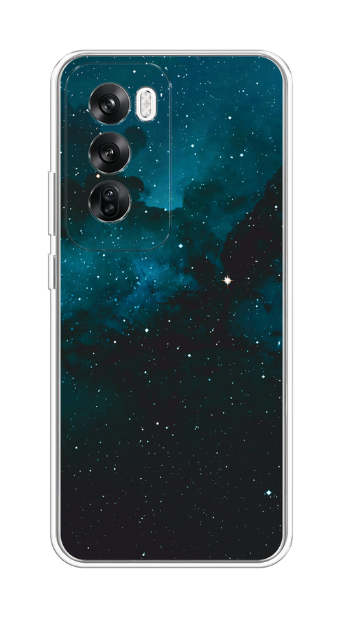 

Чехол на Oppo Reno 12 "Синий космос", 2517450-1