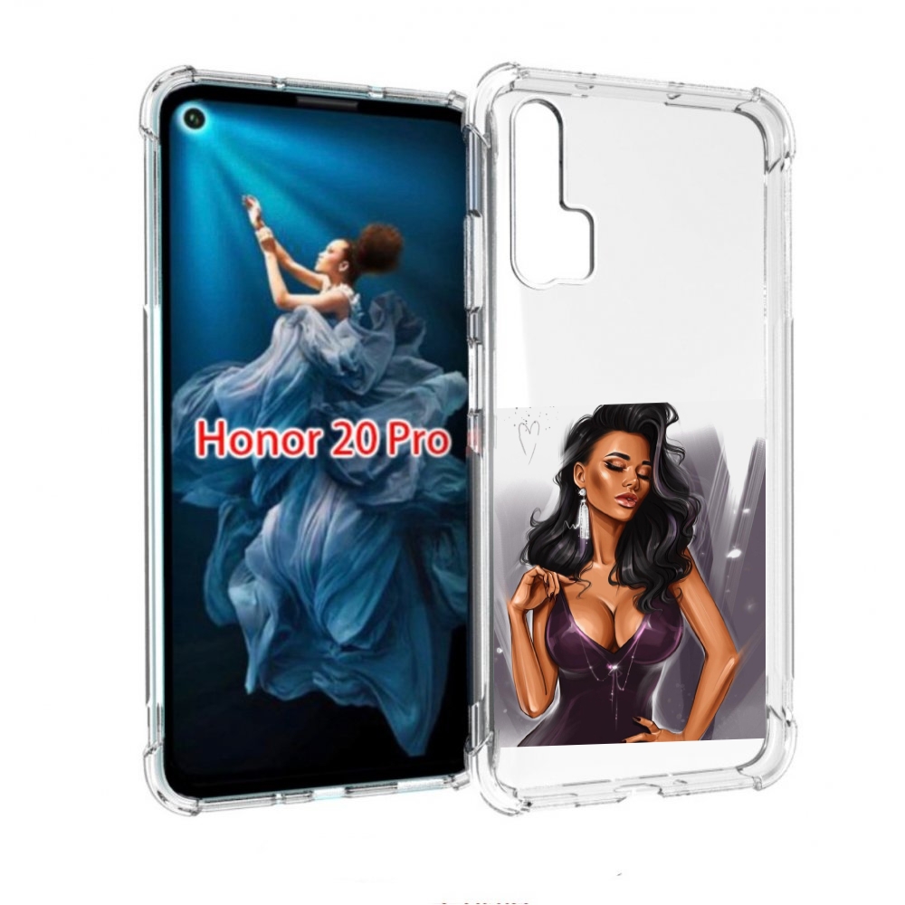 

Чехол бампер MyPads нарисованная-девушка-в-фиолетовом-платье жен, Прозрачный, Tocco