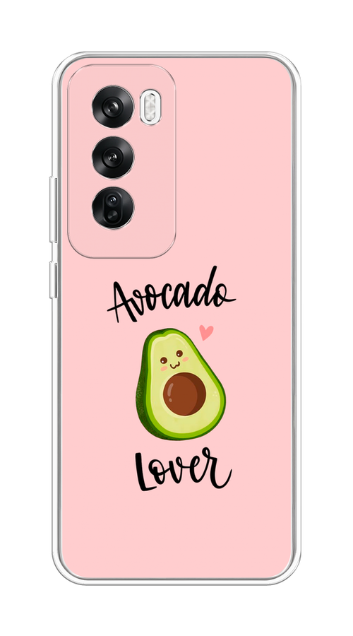 

Чехол на Oppo Reno 12 "Avocado lover", Розовый;зеленый, 2517450-1