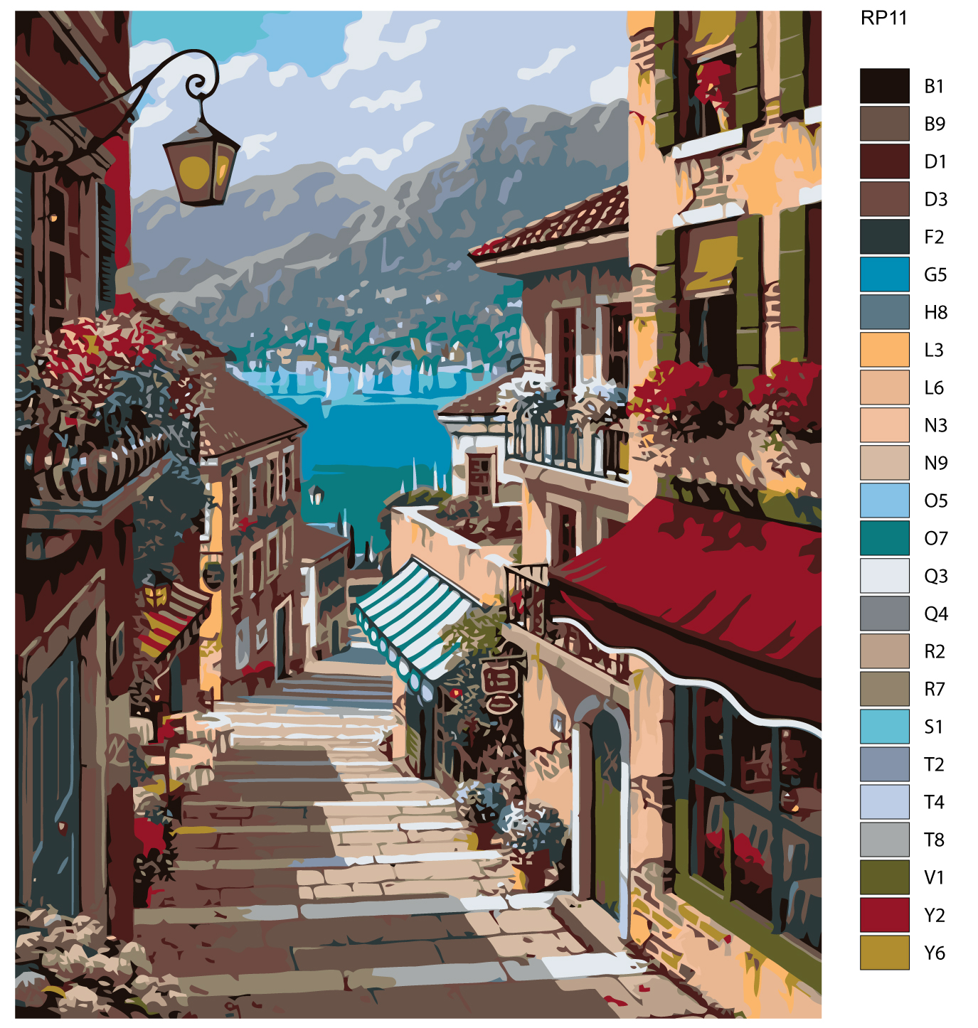 

Картина по номерам, "Живопись по номерам", 60х 75, RP11, RP11