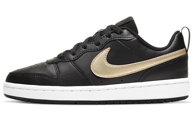

Кеды унисекс Nike Court Borough Low 2 черные 38 EU, Черный, Court Borough Low 2