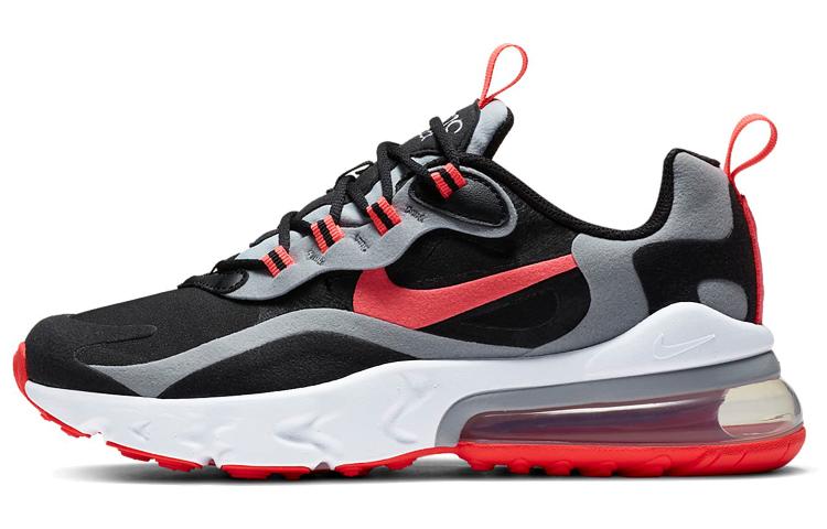 

Кроссовки унисекс Nike Air Max 270 React GS черные 40 EU, Черный, Air Max 270 React GS