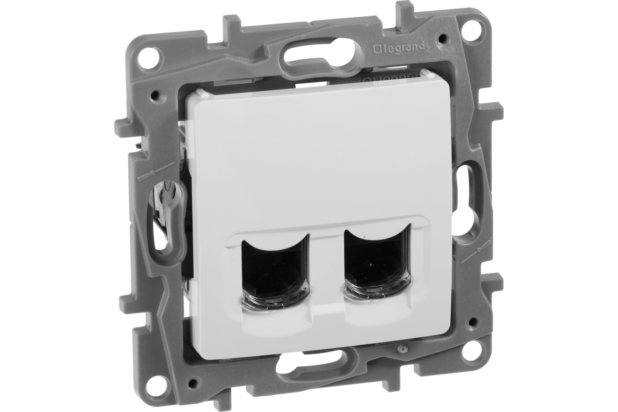 

Legrand Роз 2ХRJ45 6 UTP БЕЛ ETIKA 672254, Белый