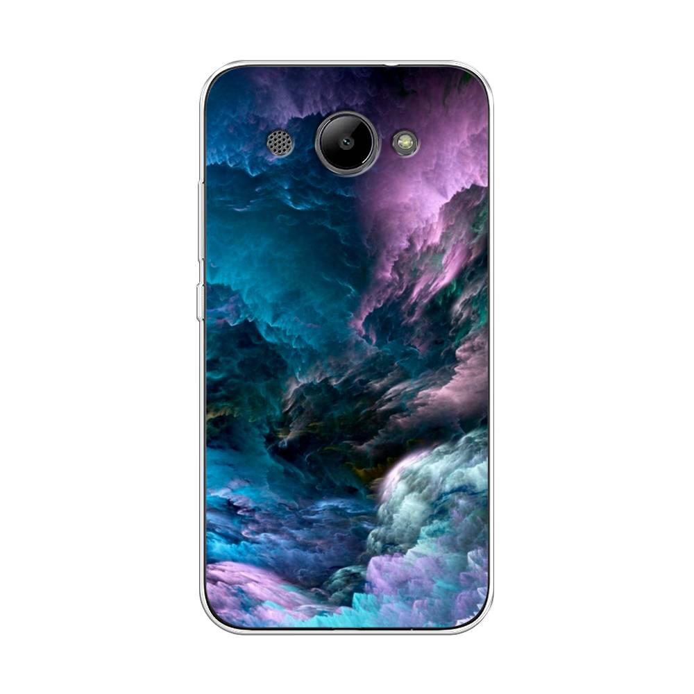 

Чехол на Huawei Y3 2018 "Загадочное небо", Синий;фиолетовый, 65850-2