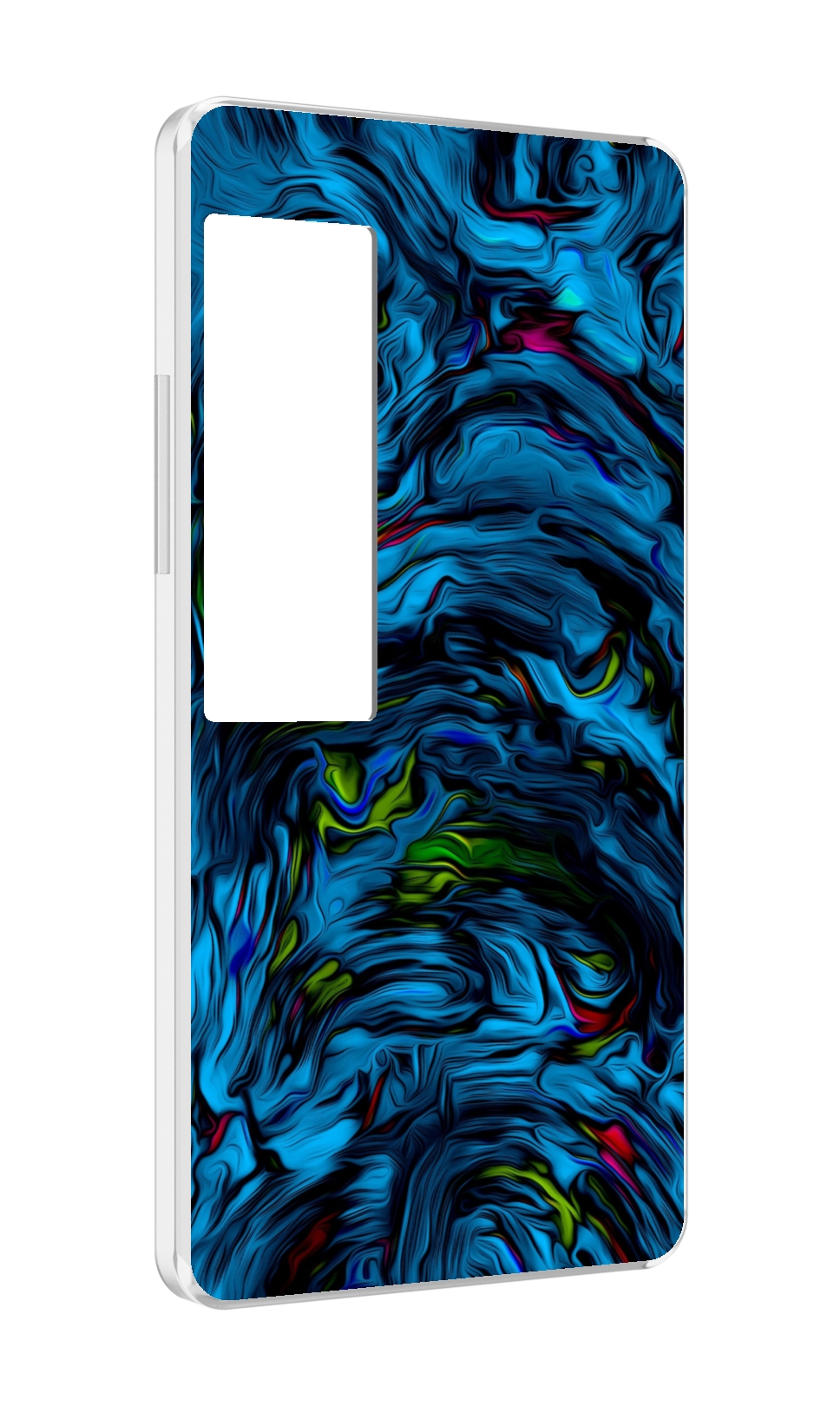 

Чехол MyPads голубая краска в темноте для Meizu Pro 7 Plus, Прозрачный, Tocco