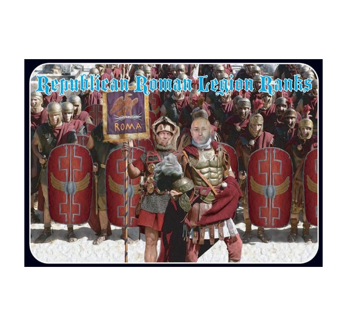 

72M099ST Фигуры Republican Roman Legion Ranks