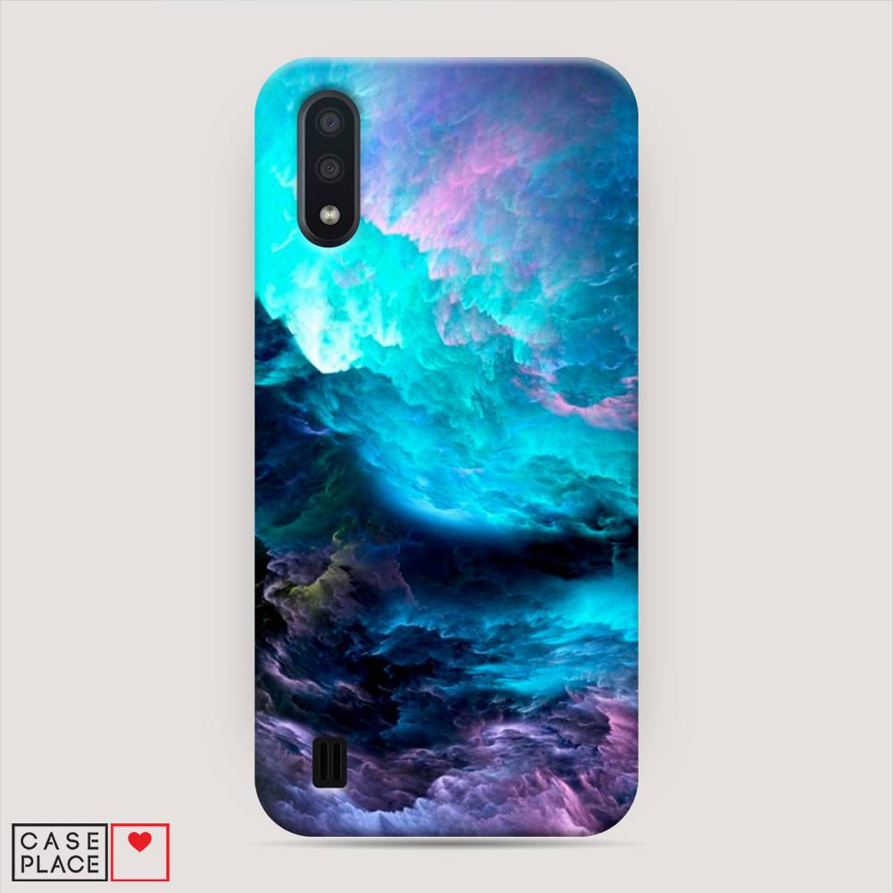 

Пластиковый чехол "Бирюзовое небо" на Samsung Galaxy A01