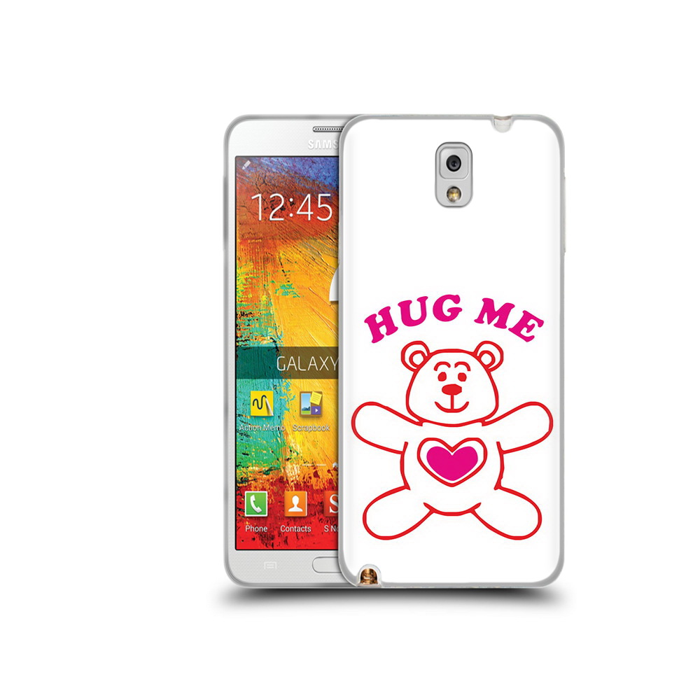 

Чехол MyPads Tocco для Samsung Galaxy Note 3 14 февраля обними меня, Прозрачный, Tocco