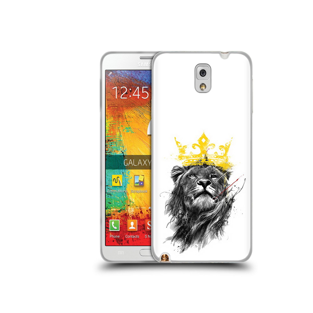 

Чехол MyPads Tocco для Samsung Galaxy Note 3 король-лев, Прозрачный, Tocco