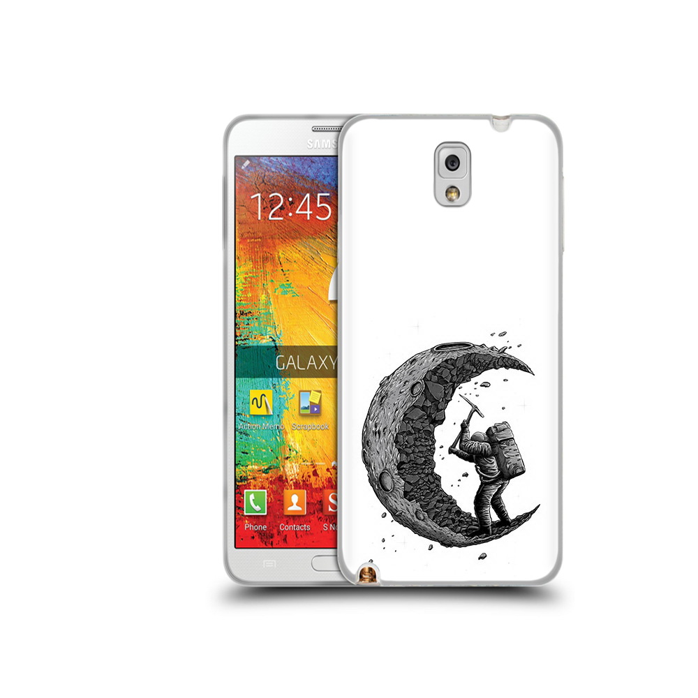 

Чехол MyPads Tocco для Samsung Galaxy Note 3 камненная луна, Прозрачный, Tocco