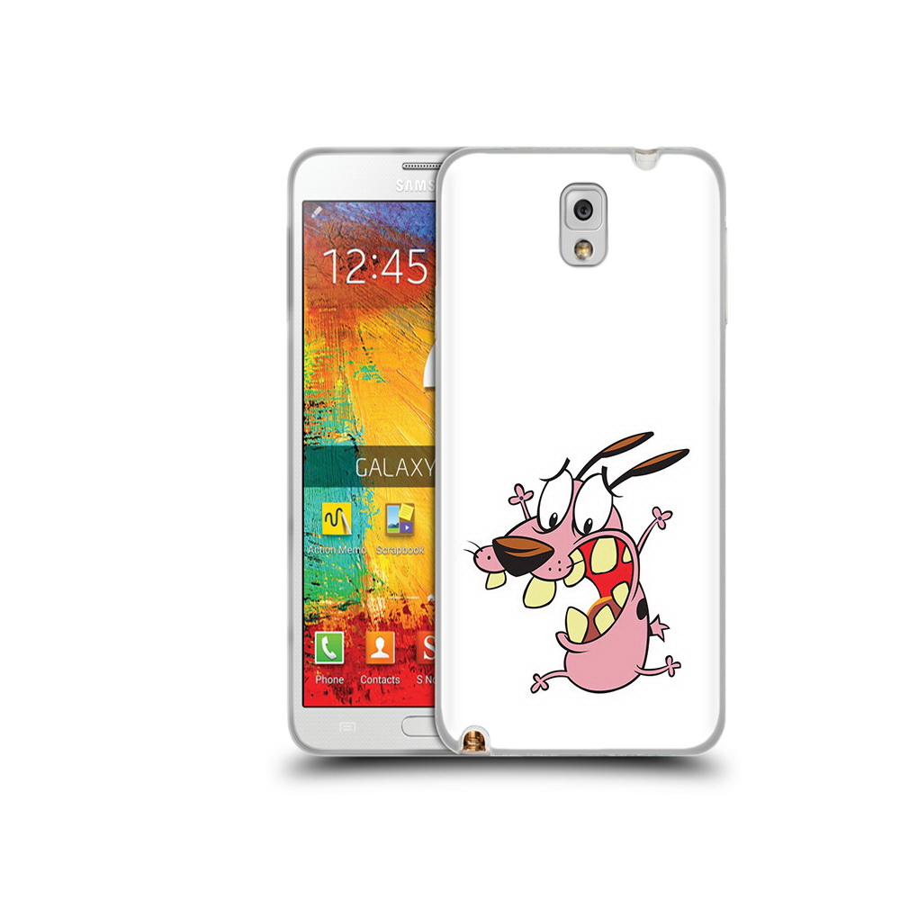

Чехол MyPads Tocco для Samsung Galaxy Note 3 зубастый бобик, Прозрачный, Tocco
