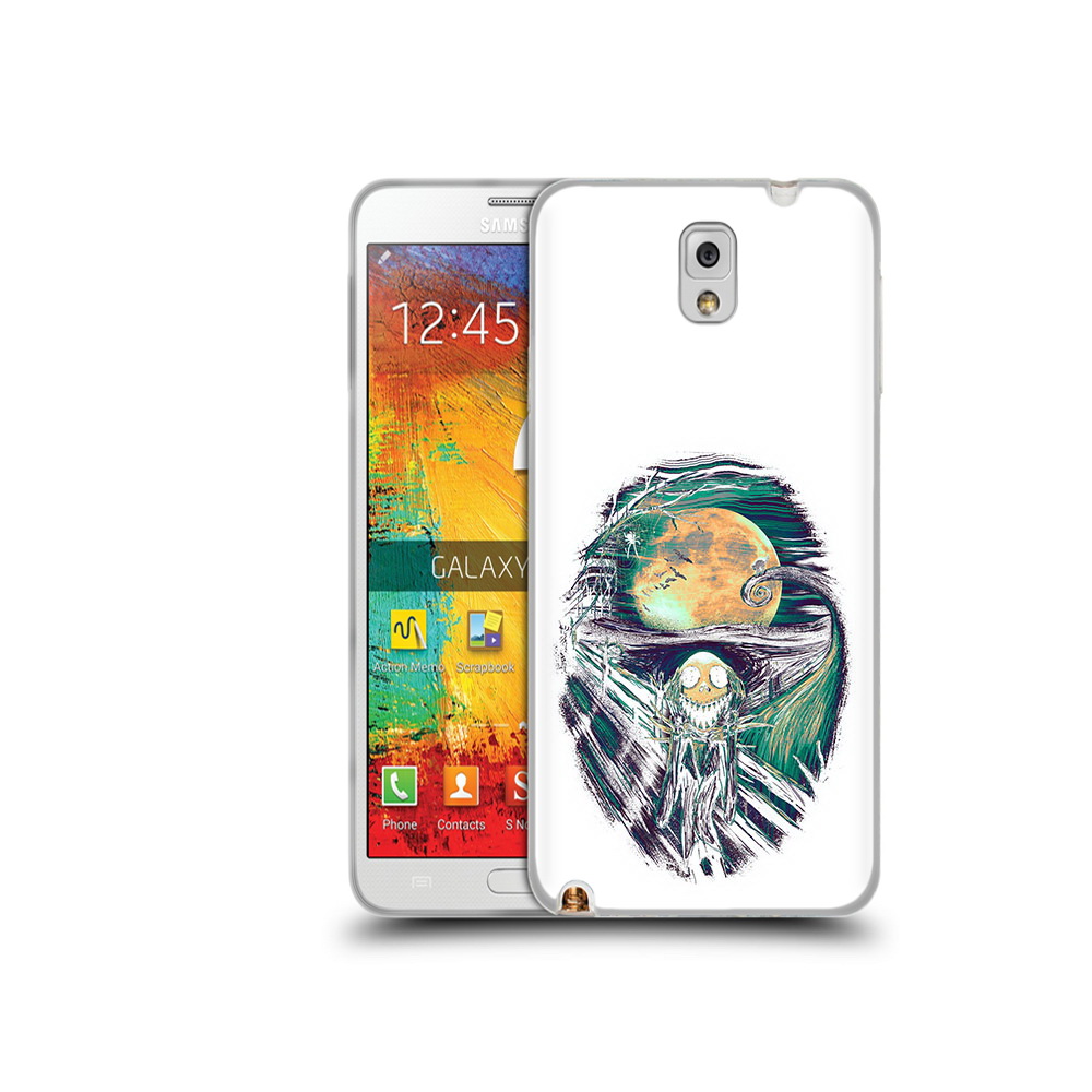 

Чехол MyPads Tocco для Samsung Galaxy Note 3 зубастое существо абстракция, Прозрачный, Tocco