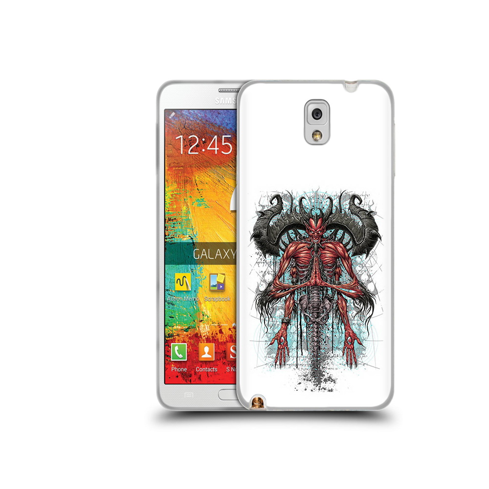 

Чехол MyPads Tocco для Samsung Galaxy Note 3 дьявол, Прозрачный, Tocco