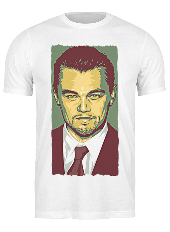 

Футболка унисекс Printio Leonardo dicaprio белая 2XL, Белый, Leonardo dicaprio