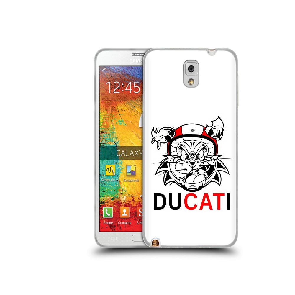 

Чехол MyPads Tocco для Samsung Galaxy Note 3 дукати, Прозрачный, Tocco